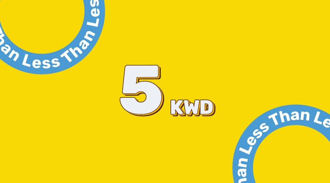 Under 5 KD!