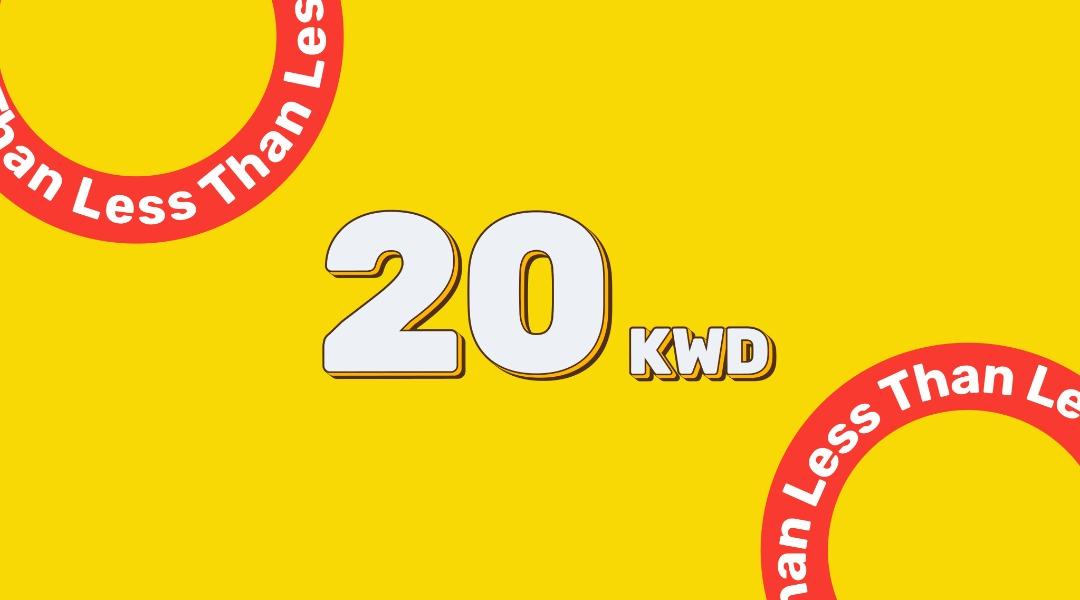 Toys Under 20 KD!