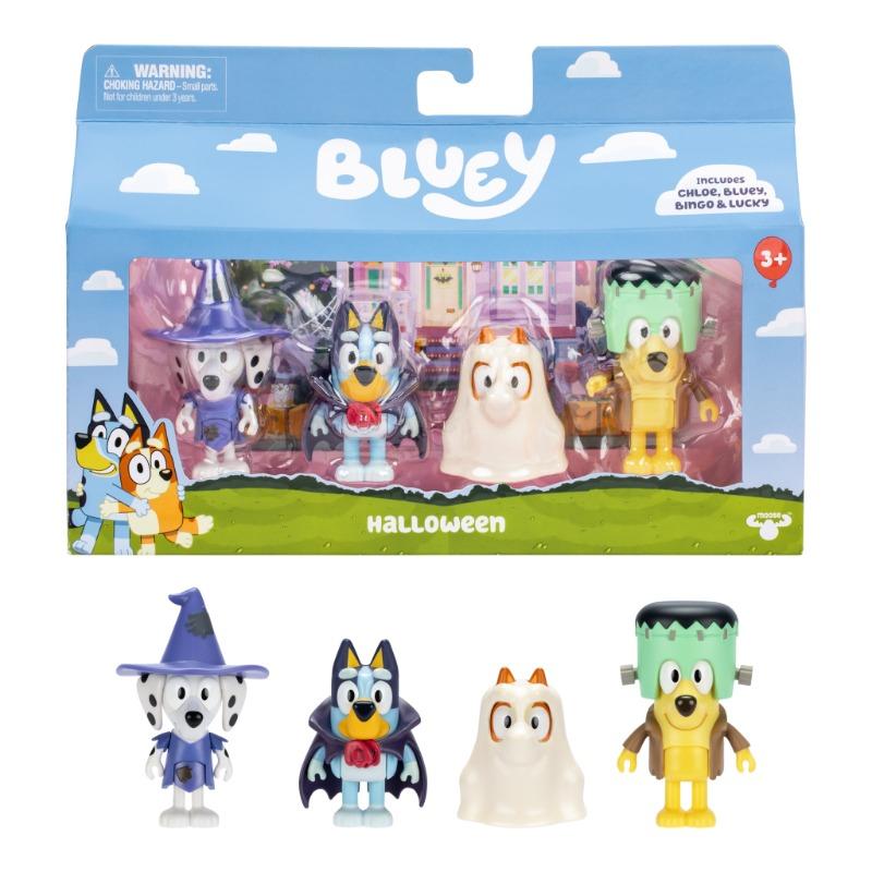 Bluey S11 Figure 4pk Costume Party