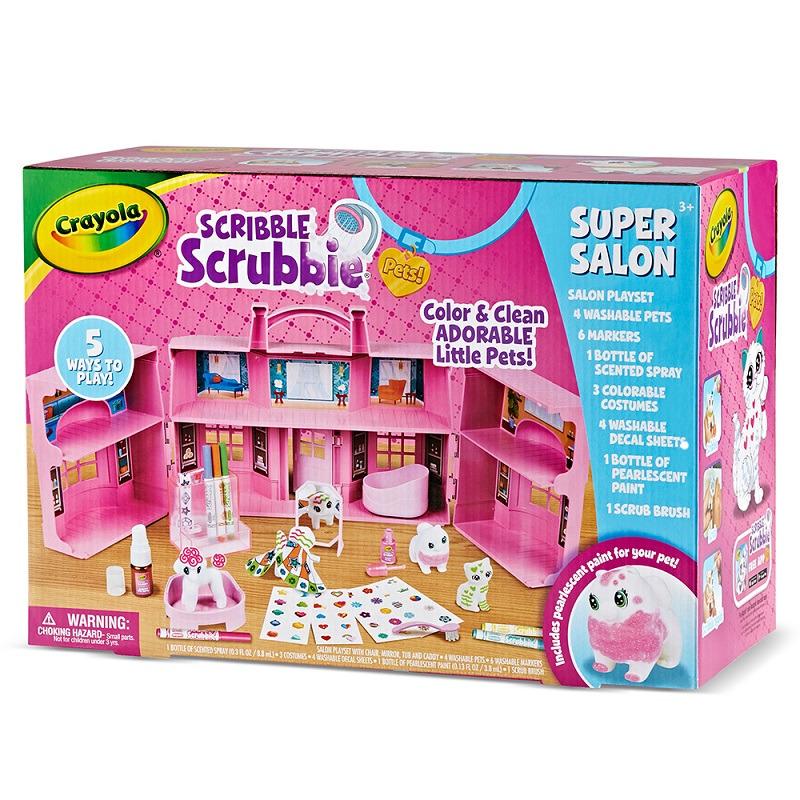 Crayola Scribble Scrubbie Pets Super Salon