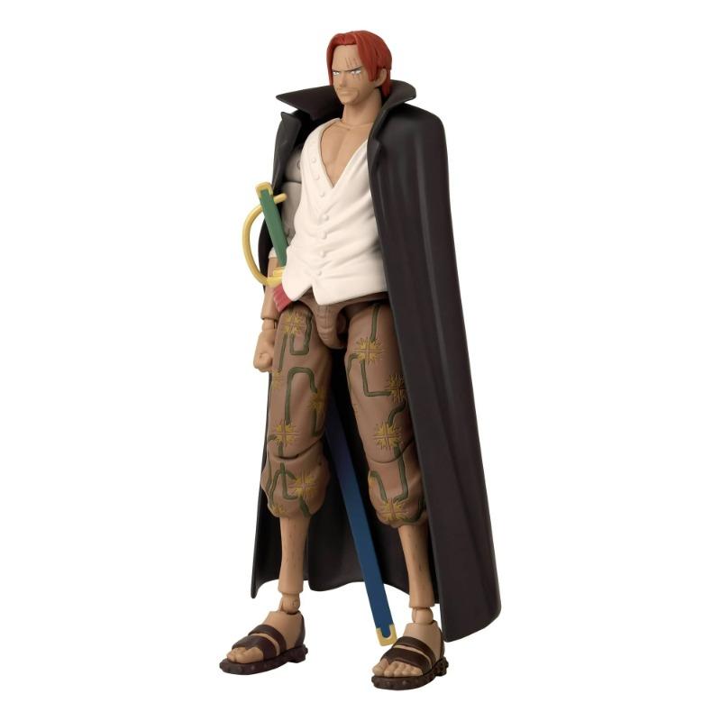 Bandai Anime Heroes One Piece Shanks 6.5 Inch Action Figure