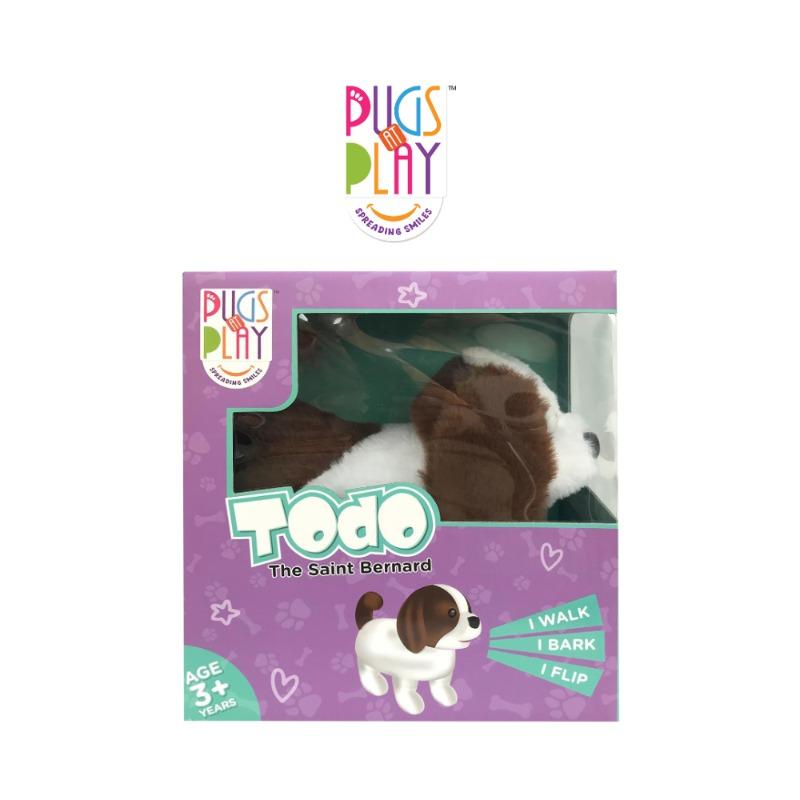 Pugs at Play Todo Walking Dog