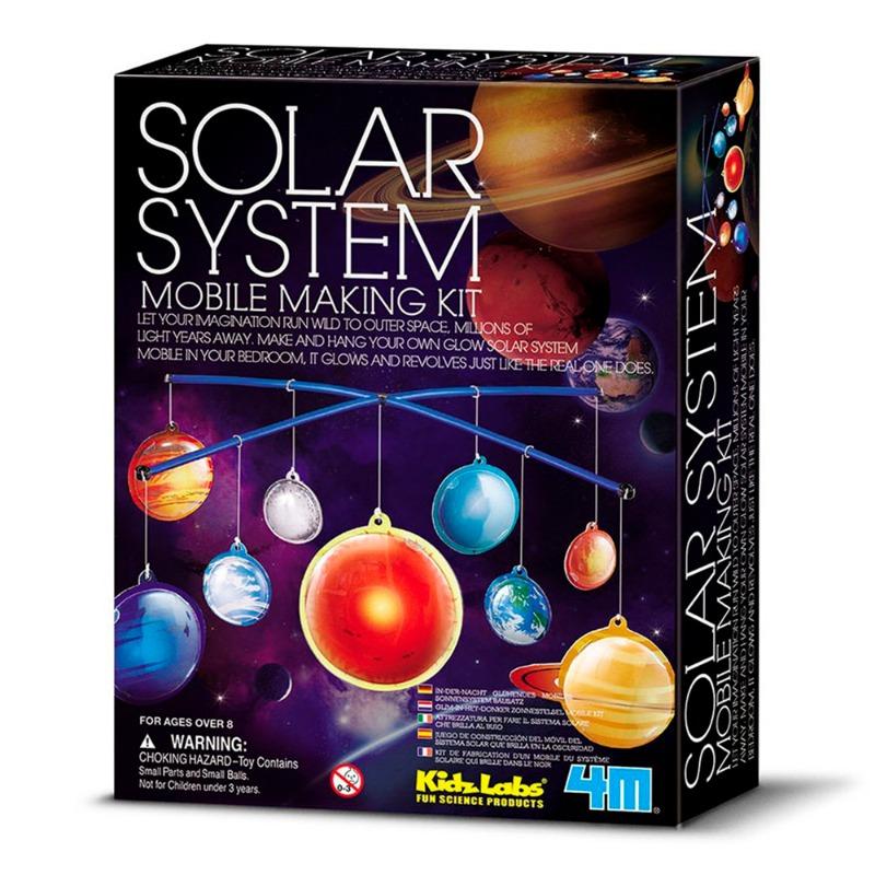 4M KidzLabs Solar System Mobile Making Kit