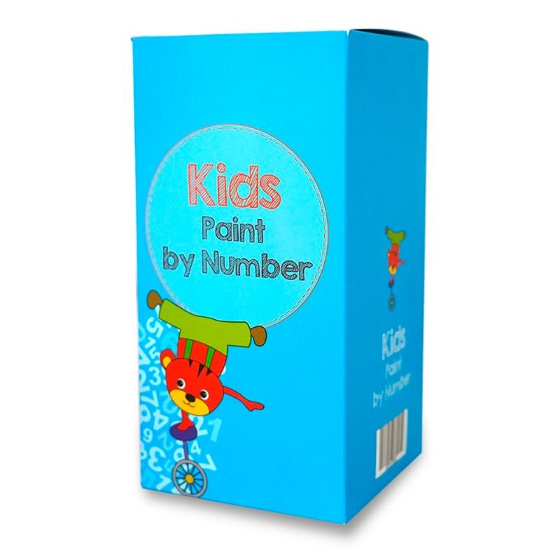 Kids Paint By Number Activity Set