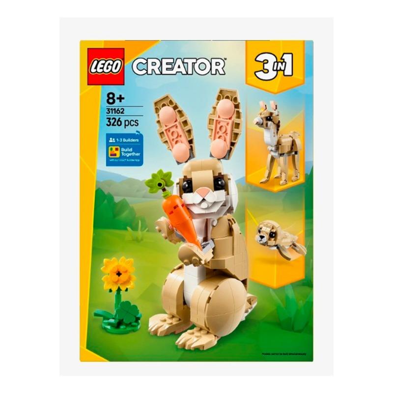 Lego Creator 3 in 1 Cute Bunny Toy Animal Playset (31162)