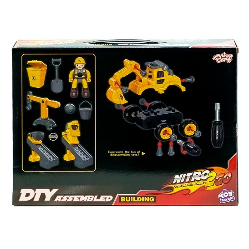 Nitro2Go Assembling Car Set Building - 11pcs