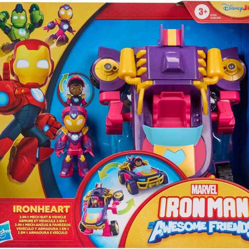 Marvel Ironheart 2 in 1 Mech Suit Vehicle Playset