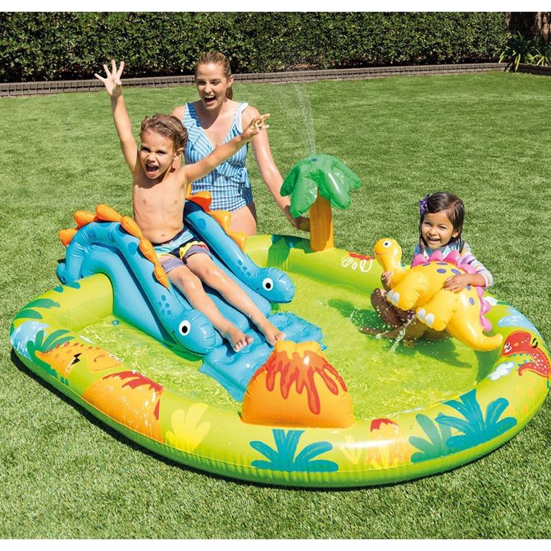 Intex Inflatable Little Dino Swimming Pool