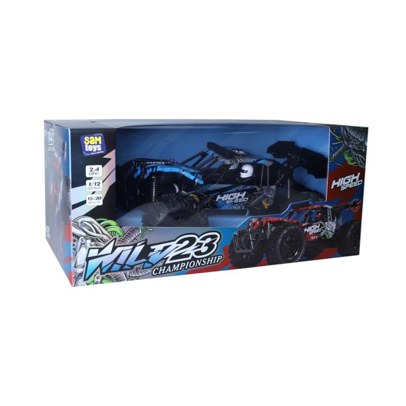 SAM Toys Wild 23 Championship 1:12 RC Car Blue