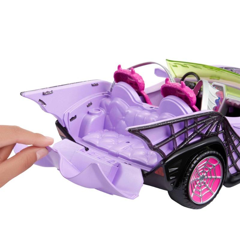 Monster High Car Ghoul Mobile with Pet and Accessories