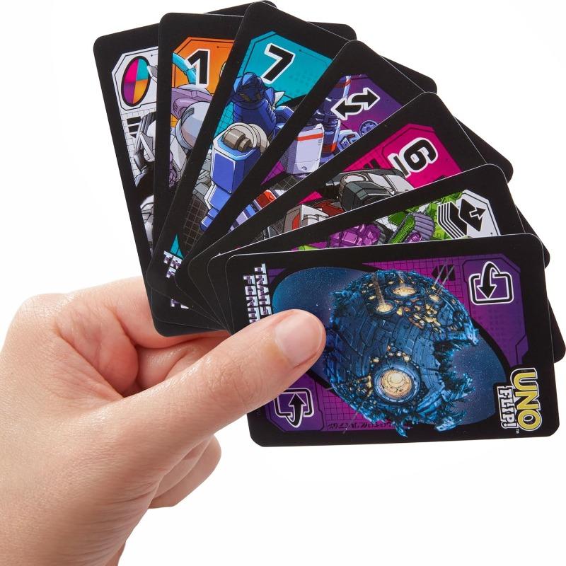 Uno Flip Transformers Cards