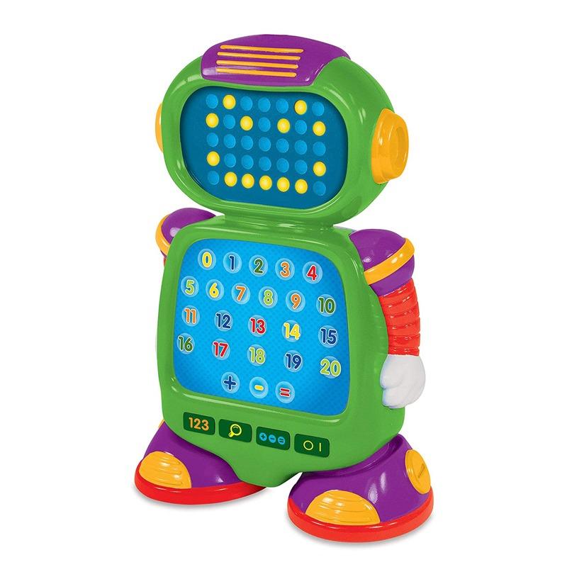 The Learning Journey Touch And Learn Educational Numberbot Robot
