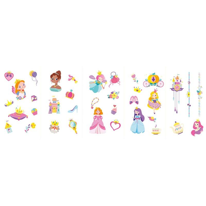 Avenir Nail Sticker And Tattoos - Princess