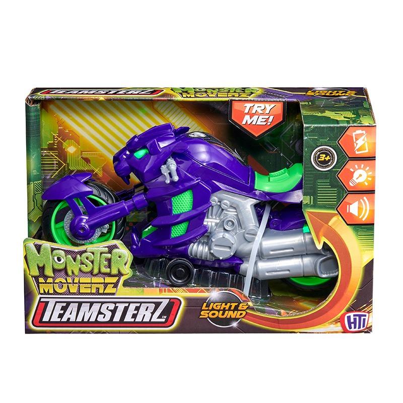Teamsterz Monster Movers Tiger Motorcycle - Assorted
