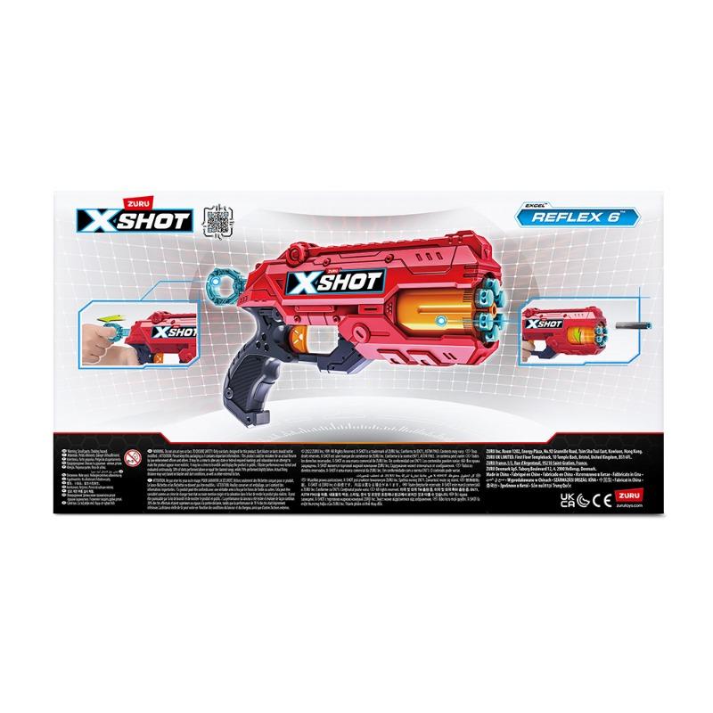 X Shot Excel Reflex 6 By Zuru