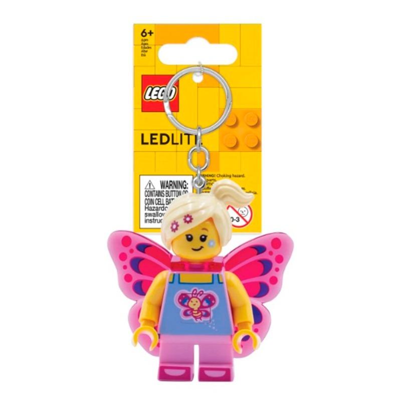 Lego Minifigures Keychain Light - Butterfly Girl
