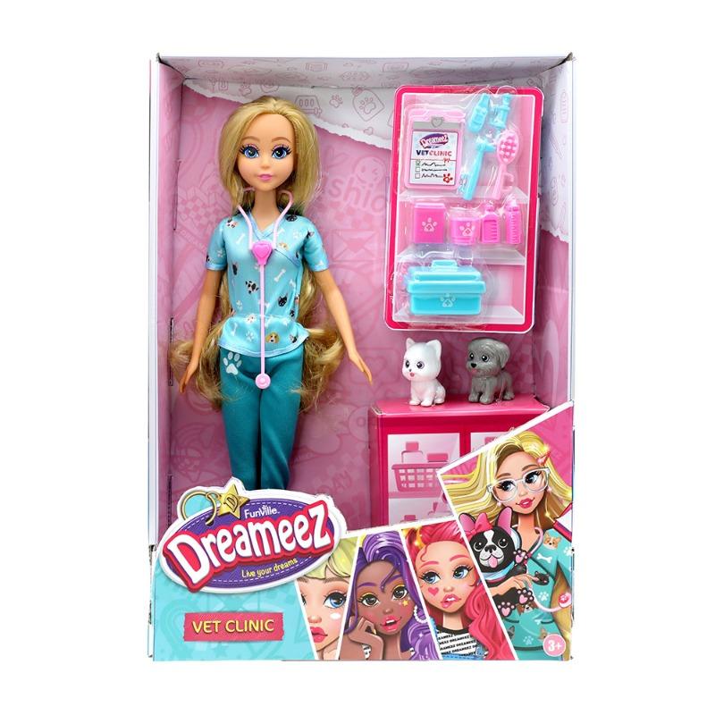 Funville Dreameez Veterinary Clinic Dolls Playset 29 cm