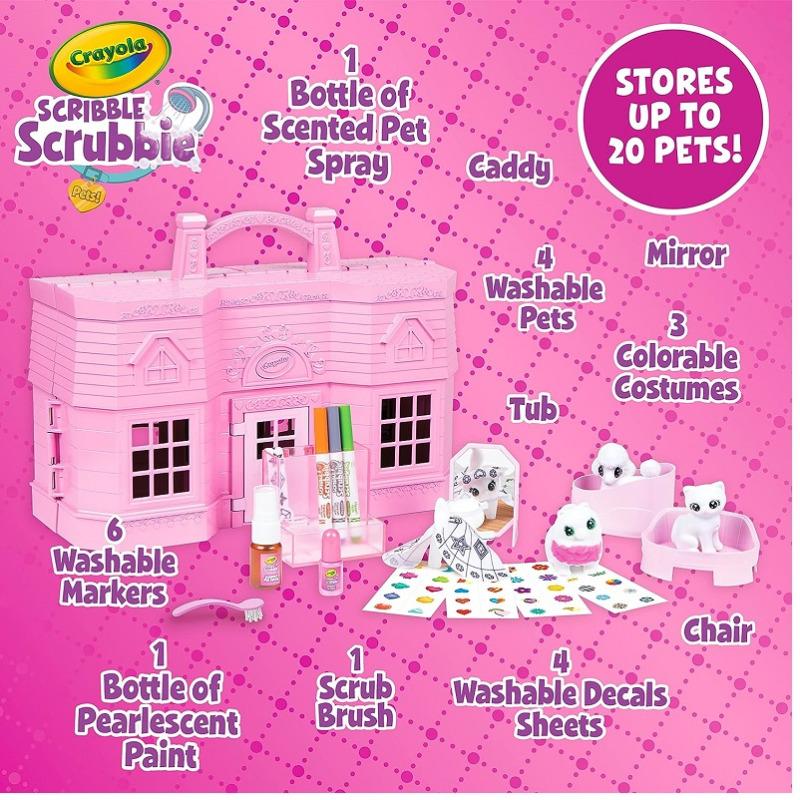 Crayola Scribble Scrubbie Pets Super Salon
