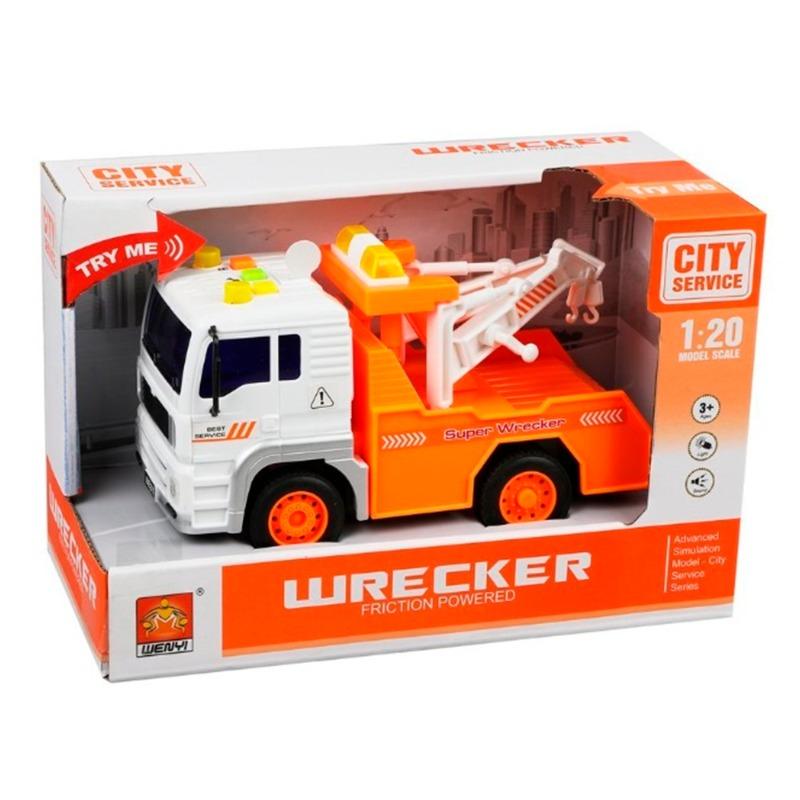 Wenyi Sanitation Truck - Orange