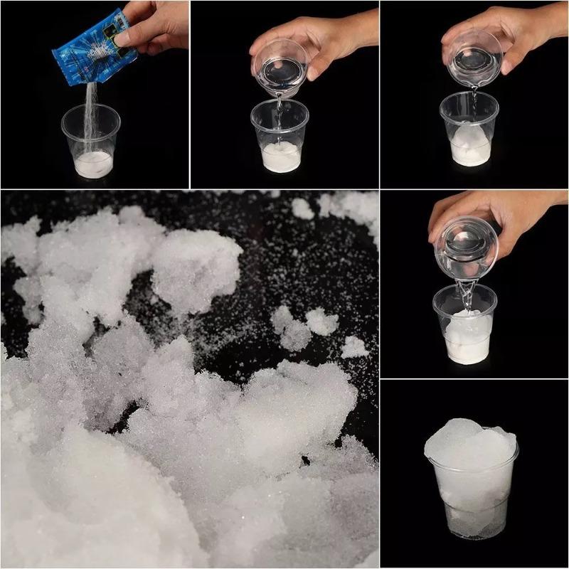 Artificial Instant Snow 10 pcs