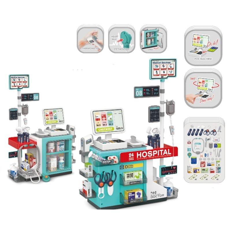 TOYSIRE Mini Medical Counter – Blue