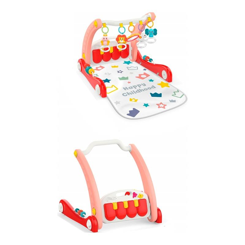 Huanger Piano Rack And Walker 2 In 1 - Pink