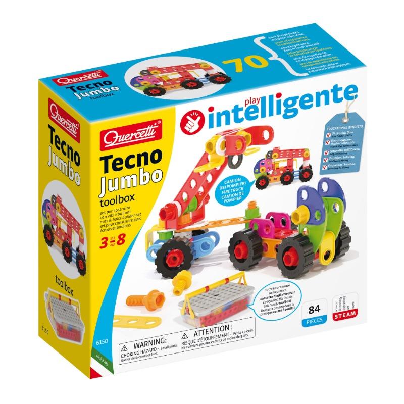 Quercetti Tecno Jumbo with Storage box