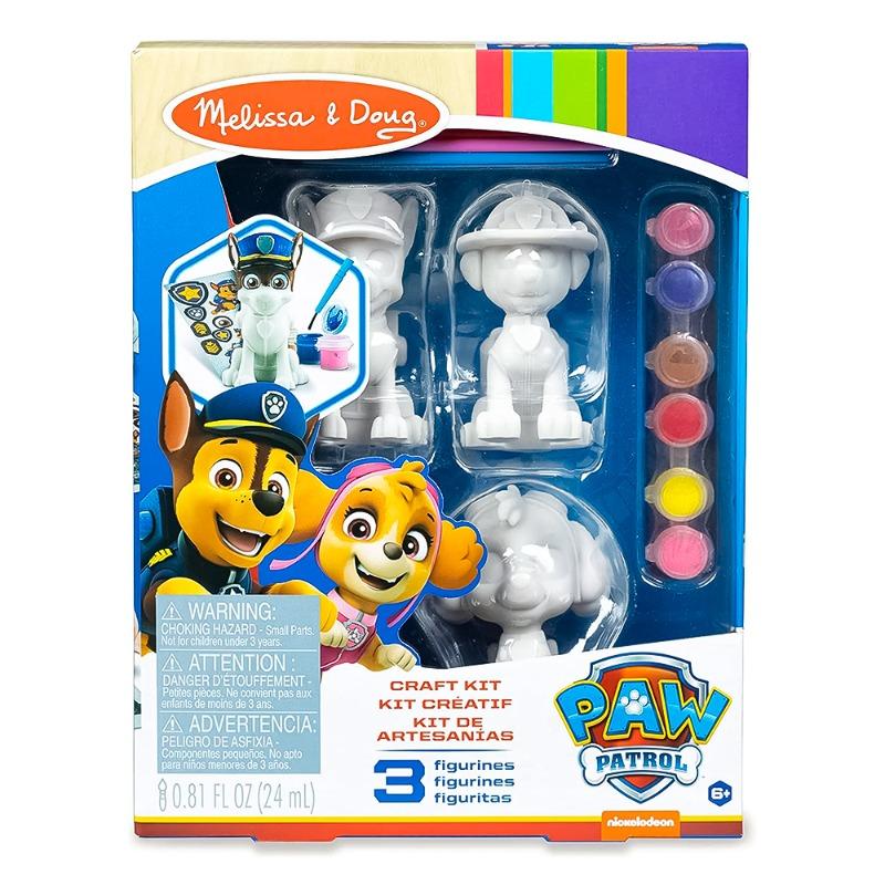 Melissa and Doug - Paw Patrol Craft 3 Shapes Coloring Set