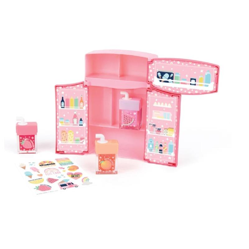 3C4G Mini Fridge Lip Gloss Set