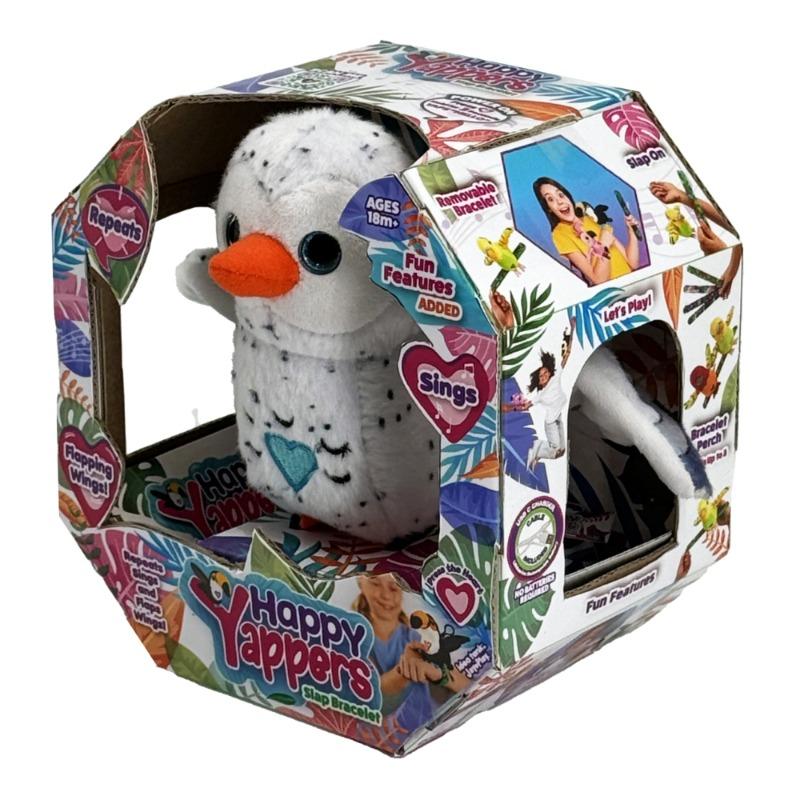 Happy Yappers White Owl Talking