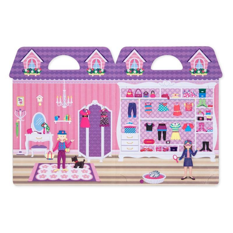 Melissa Doug Puffy Sticker Play Set Dress Up