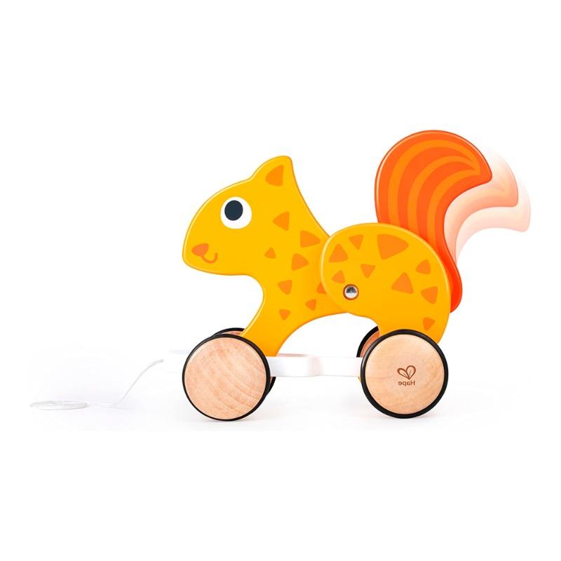 Hape Baby Squirrel Pull Toy
