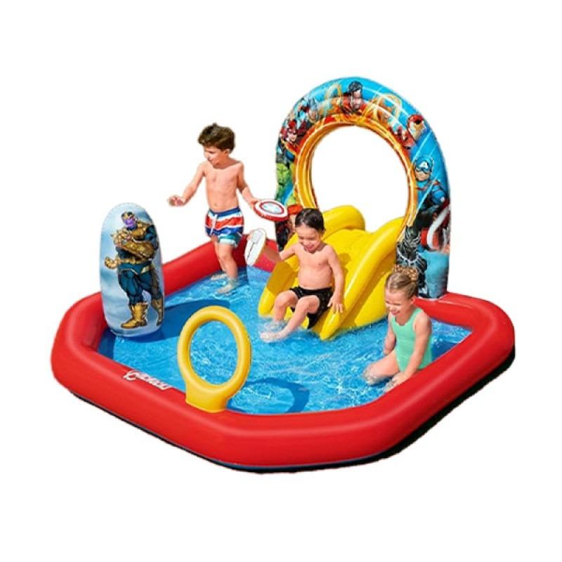 Bestway Marvels Avengers Assemble Kids Inflatable Water Play Center