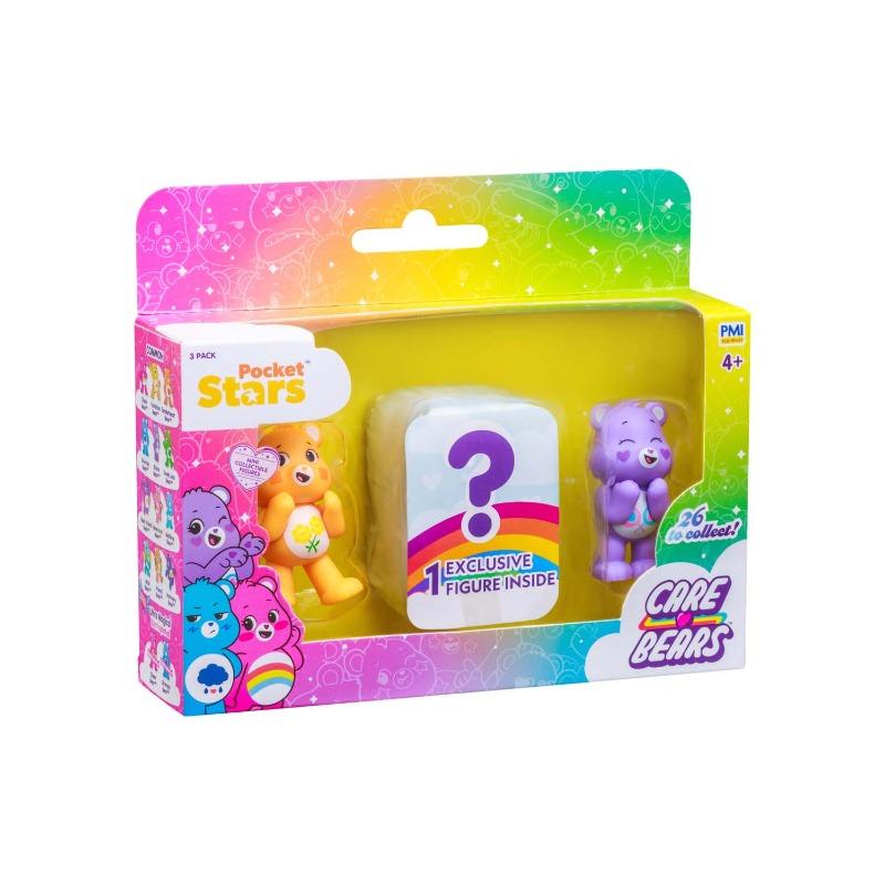 Care Bears Mini Collectible Figures Windo Box 3 Pcs