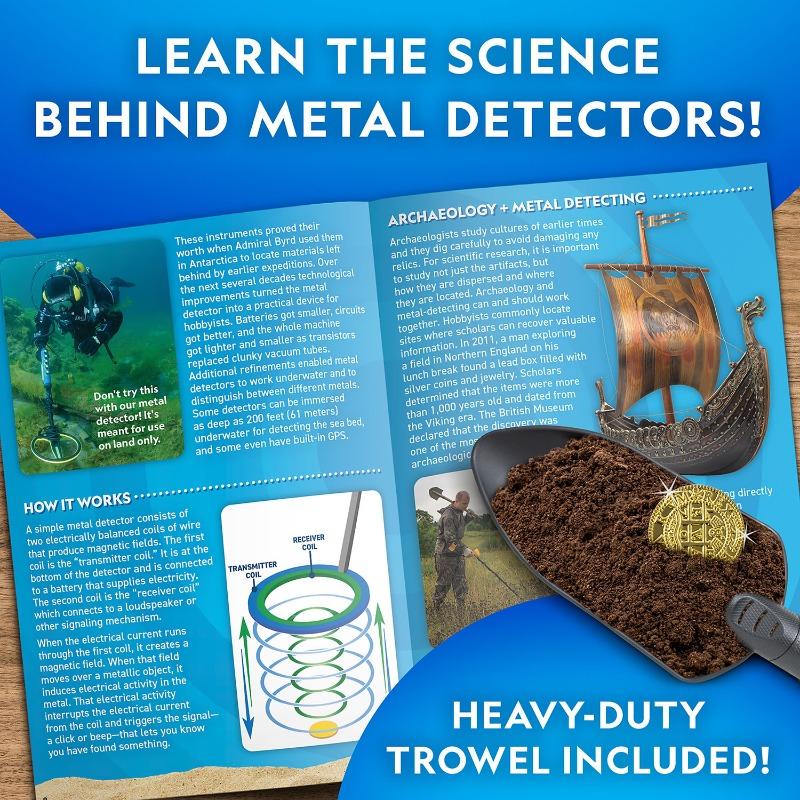 National Geographic Metal Detecting Kit