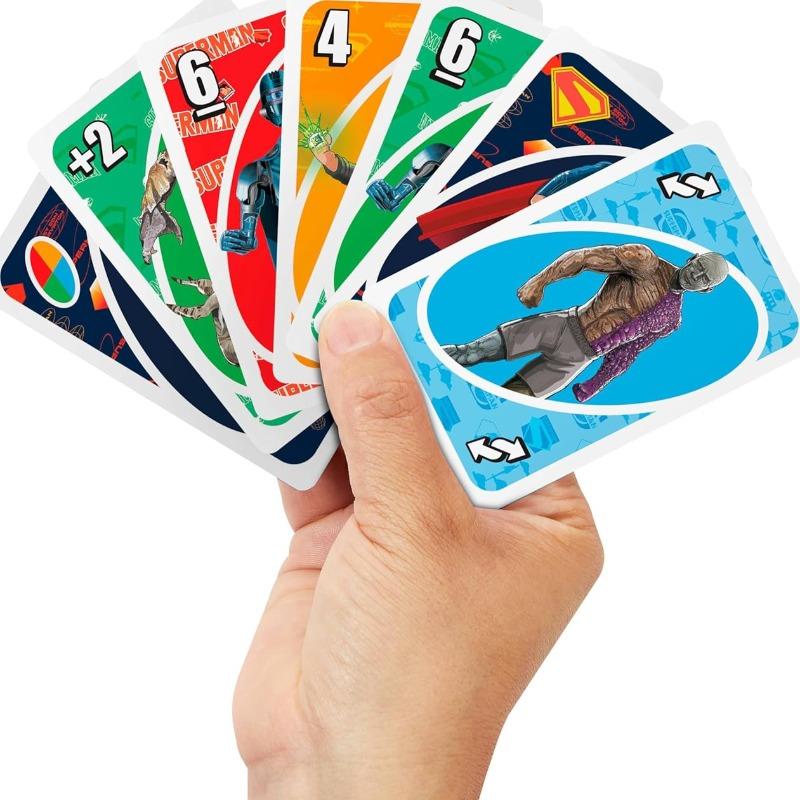 UNO Superman Movie Playing Cards Game