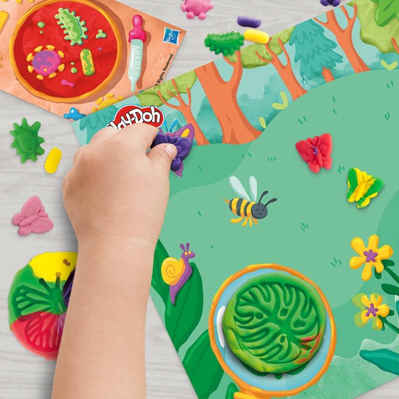 Play Doh Light And Look Microscope Clay Set for Kids