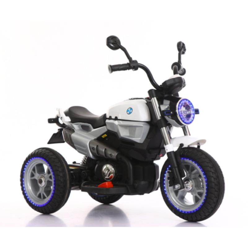 FIRST STEP BMW-Style Kids’ Electric Ride-On Motorcycle Trike 12V