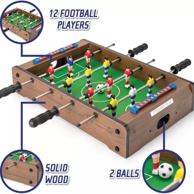 Power Players Mini Table Soccer Football Board Game Football Set