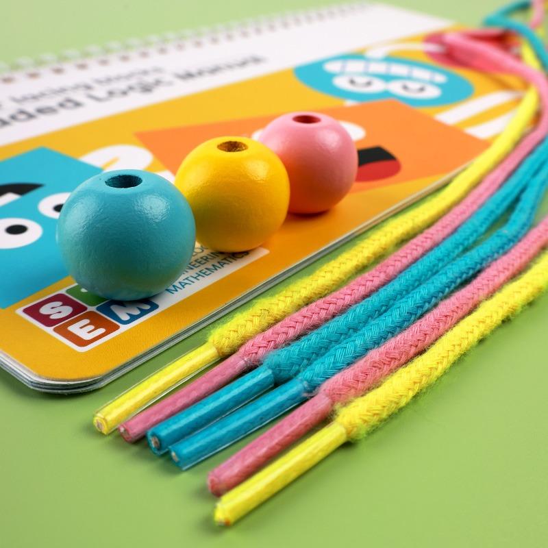 Lacing Blocks Beads And Threading