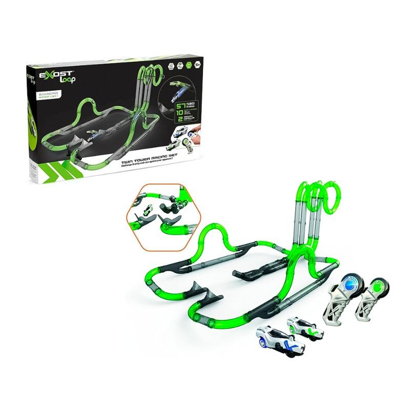 Exost Loop Twin Tower Racing Set Green RC