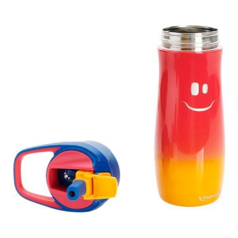 Buy 1 Get 1 Maped Picnik Concept Steel Bottle 580ml - Pink