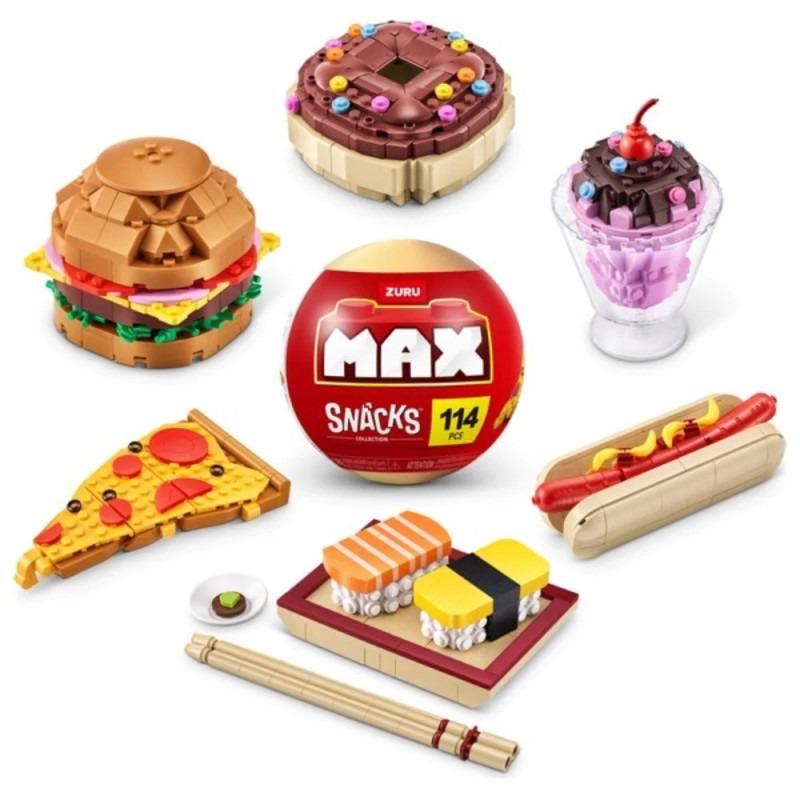 Zuru Max Premium Snack Series Building Blocks Set Assorted