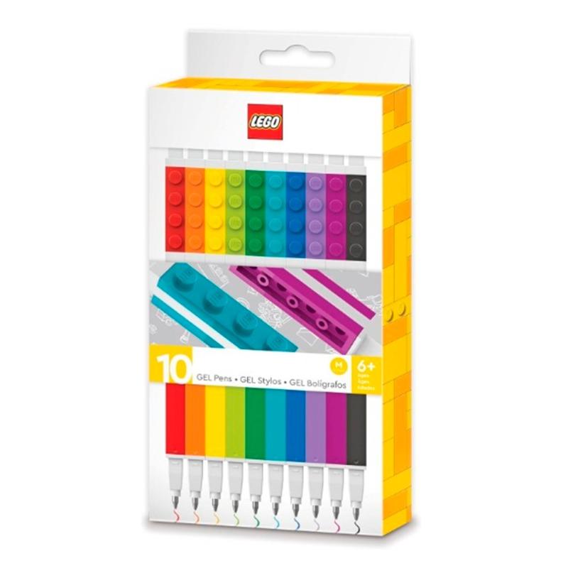 Lego Stationery Gel Pens For Kids 10 Pack