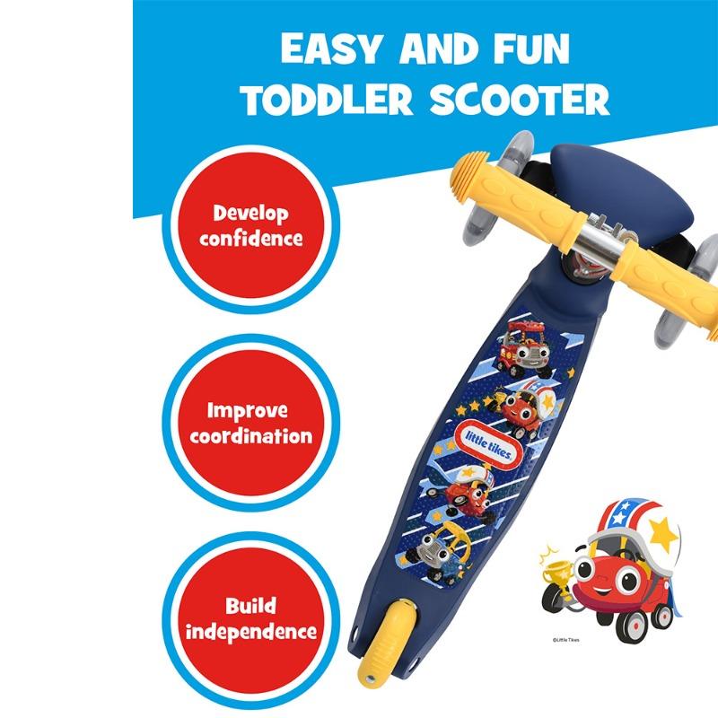 Boldcube X Little Tikes Teeny 3-wheel Scooter - Red