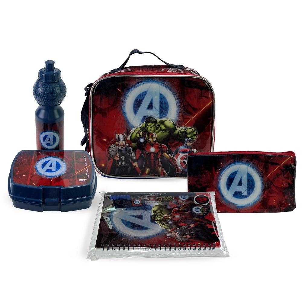 Marvel Avengers Hulk School Set 6 In 1