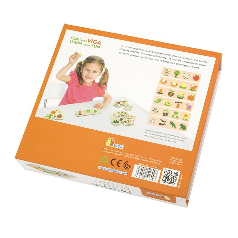 Viga Growing Puzzle Set