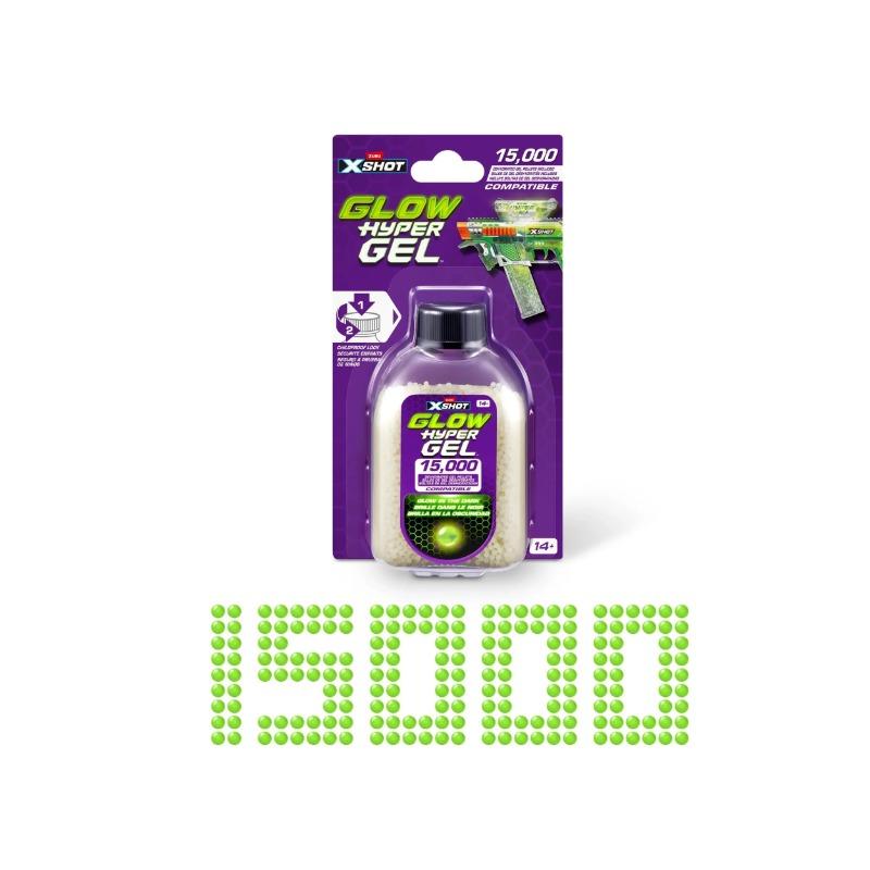 X-Shot Hyper Gel Glow In The Dark Gellet Refill 15000 Pcs