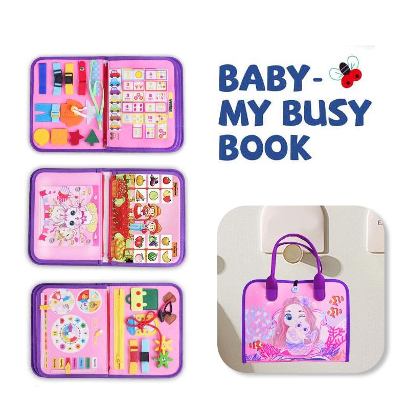 Baby My Busy Book Pink
