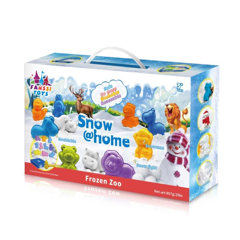Fanssi Toys OIce And Snow Zoo Mold Set For Kids